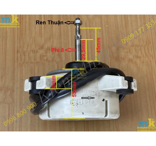 ( SP643 )  Quạt DC 5 Dây Dàn Nóng Điều Hòa Mitsubishi Heavy